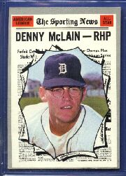 1970 Topps Baseball Cards      467     Denny McLain AS